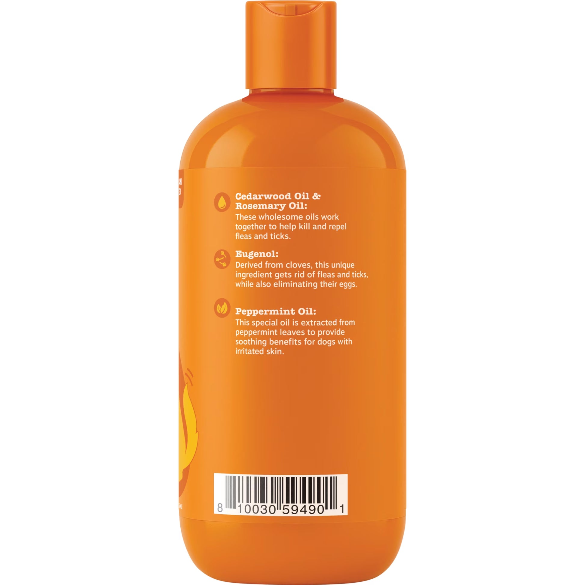 Flea and Tick Shampoo for Dogs, 16 Oz