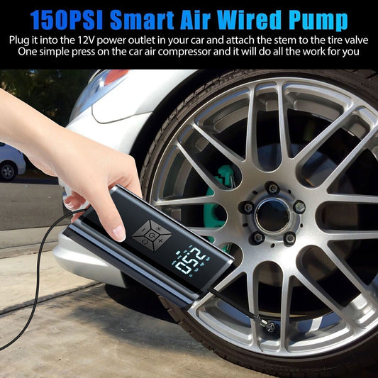 150 PSI Tire Inflator Car Air Compressor - Zayd’s Department Store