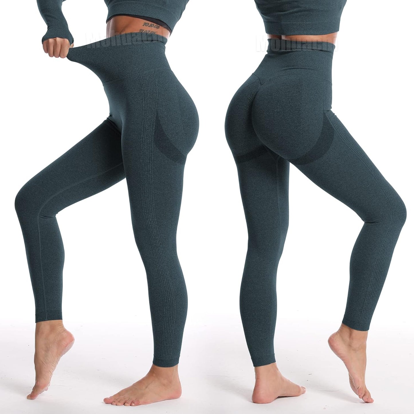 Women Scrunch Butt Lifting Leggings for Women Seamless High Waisted Workout Yoga Pants Gym Booty Tights