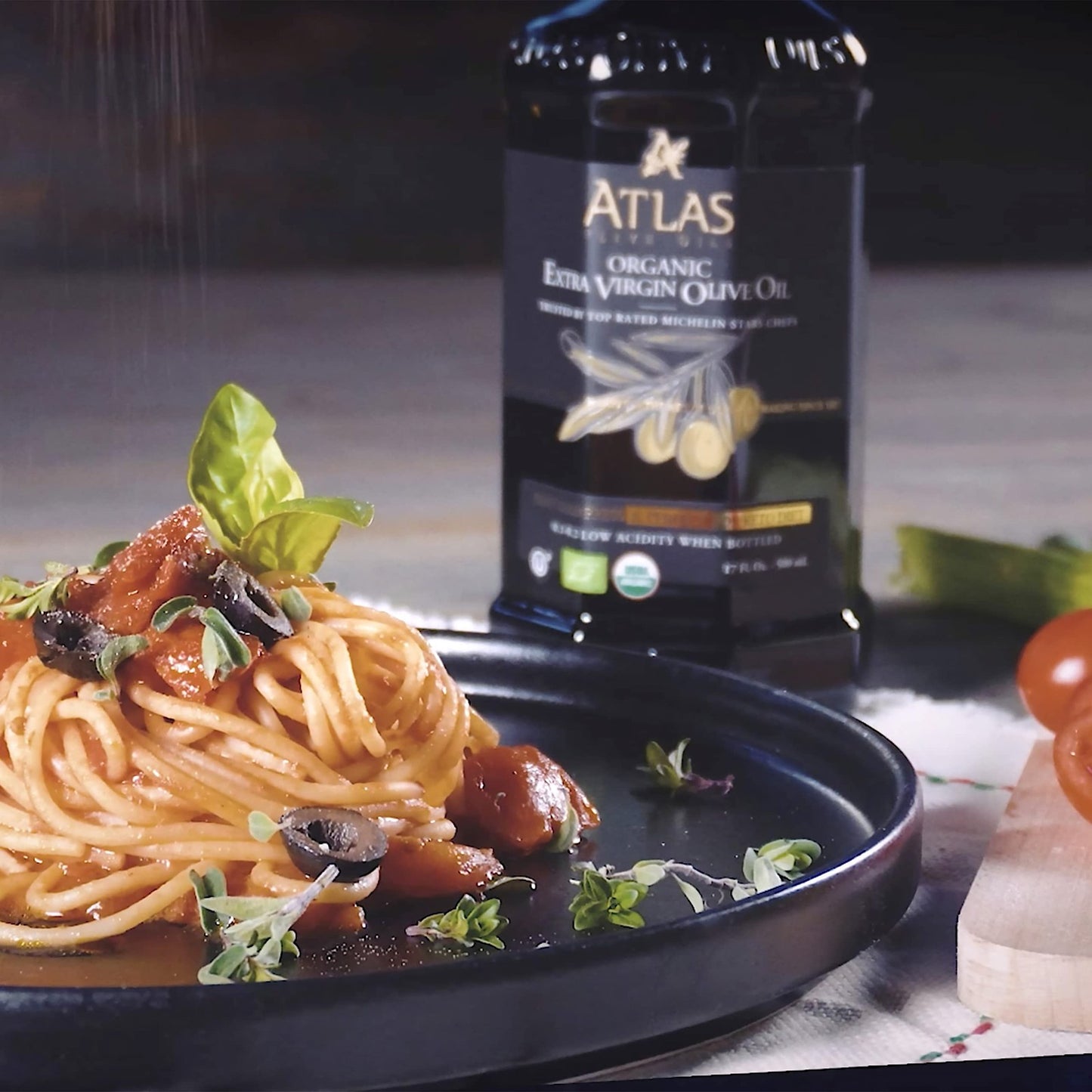 Atlas Organic Cold Pressed Moroccan Extra Virgin Olive Oil, Polyphenol