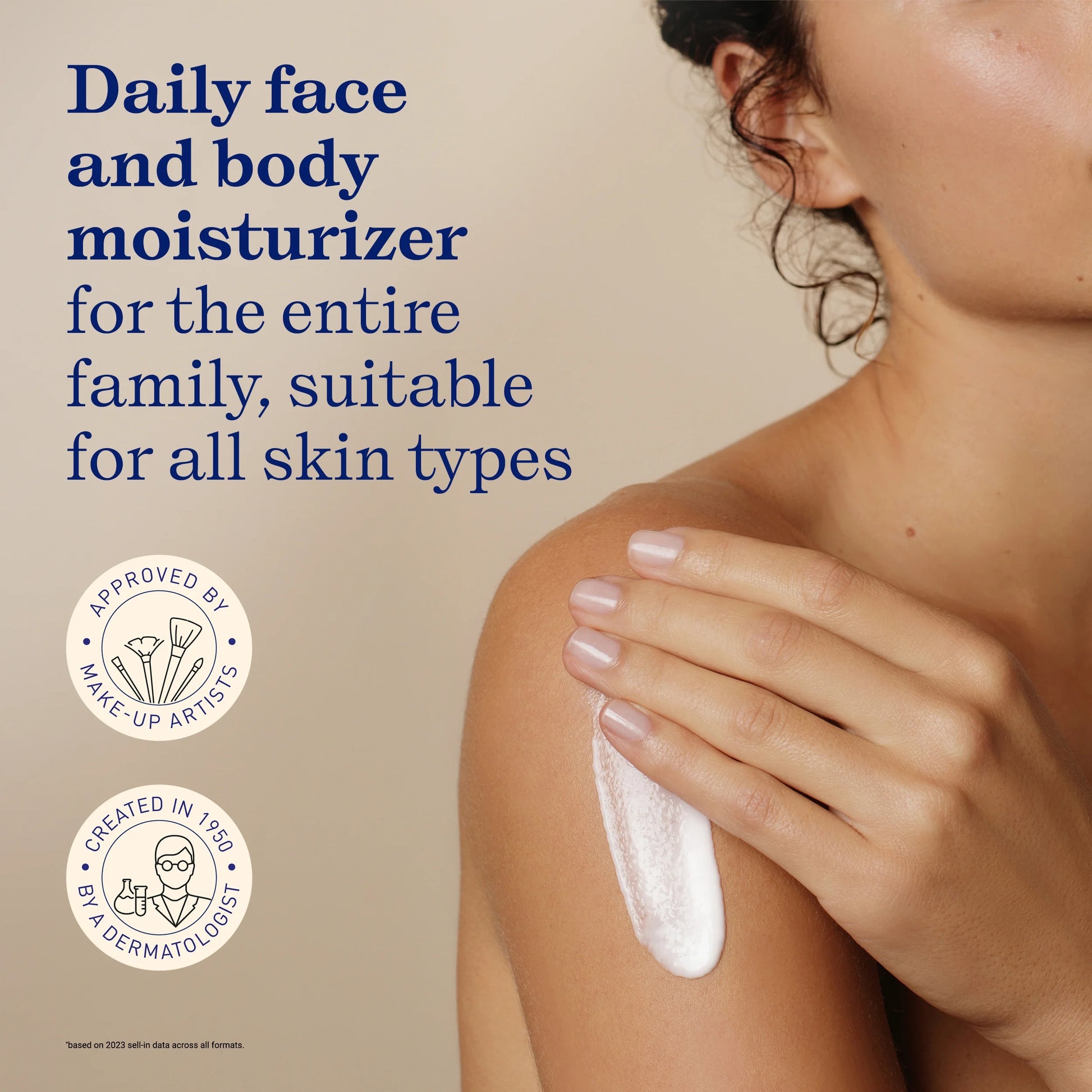 Lait-Crème Fluid+ Face and Body Moisturizer, 2.54 Fl Oz