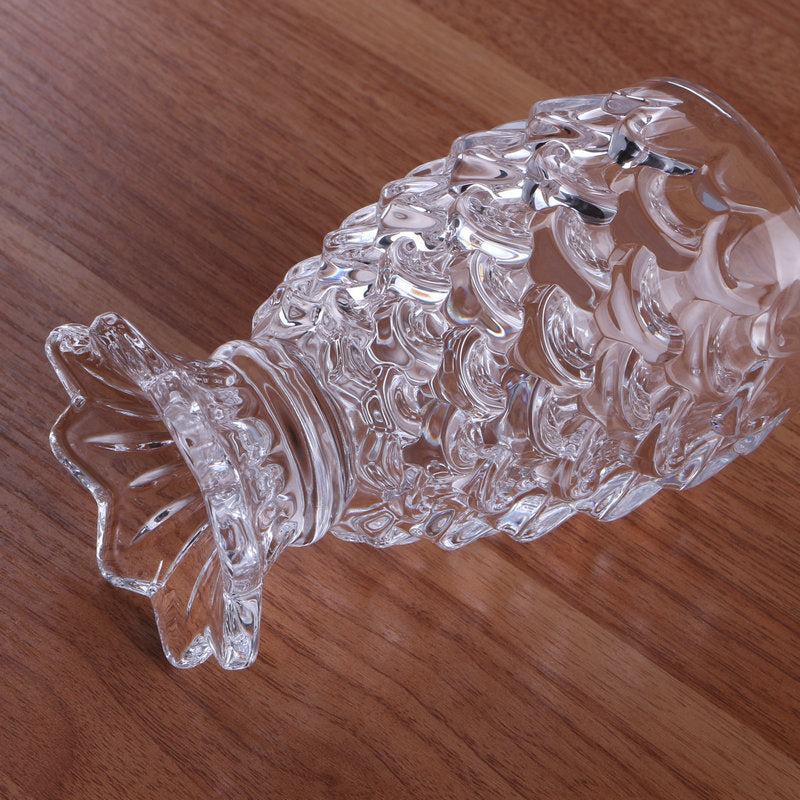Mermaid Cup with Embossed Glass