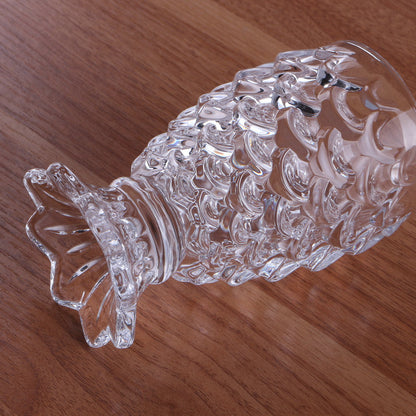 Mermaid Cup with Embossed Glass
