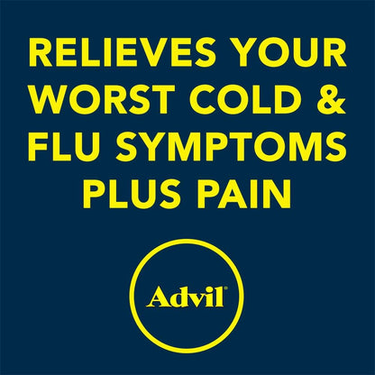 Cold & Flu, Ibuprofen 200Mg, Pain Relief, 20 Tablets