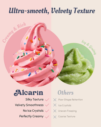 2 in 1 Slushie Machine & Soft Serve Ice Cream Maker Machine