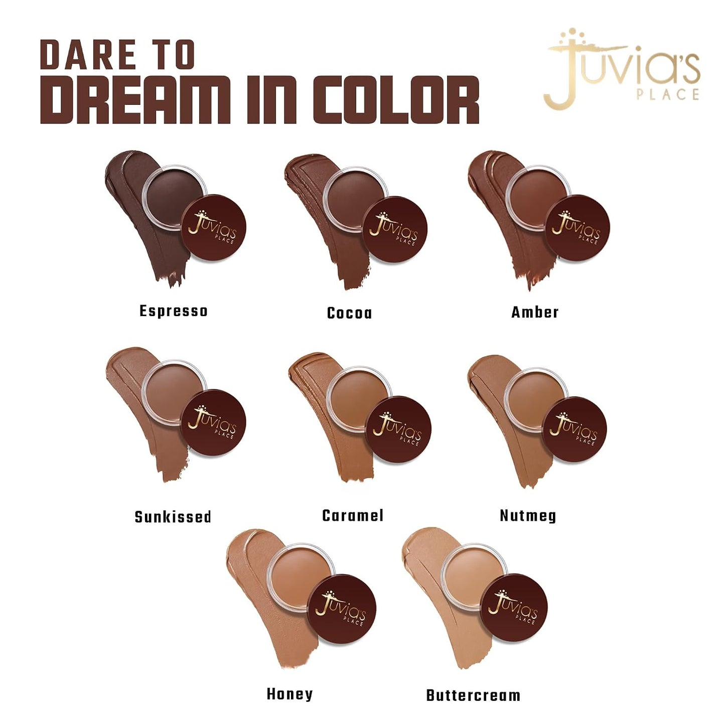 Bronzed Cream Bronzer - Cocoa, Matte Shimmer Finish Contour