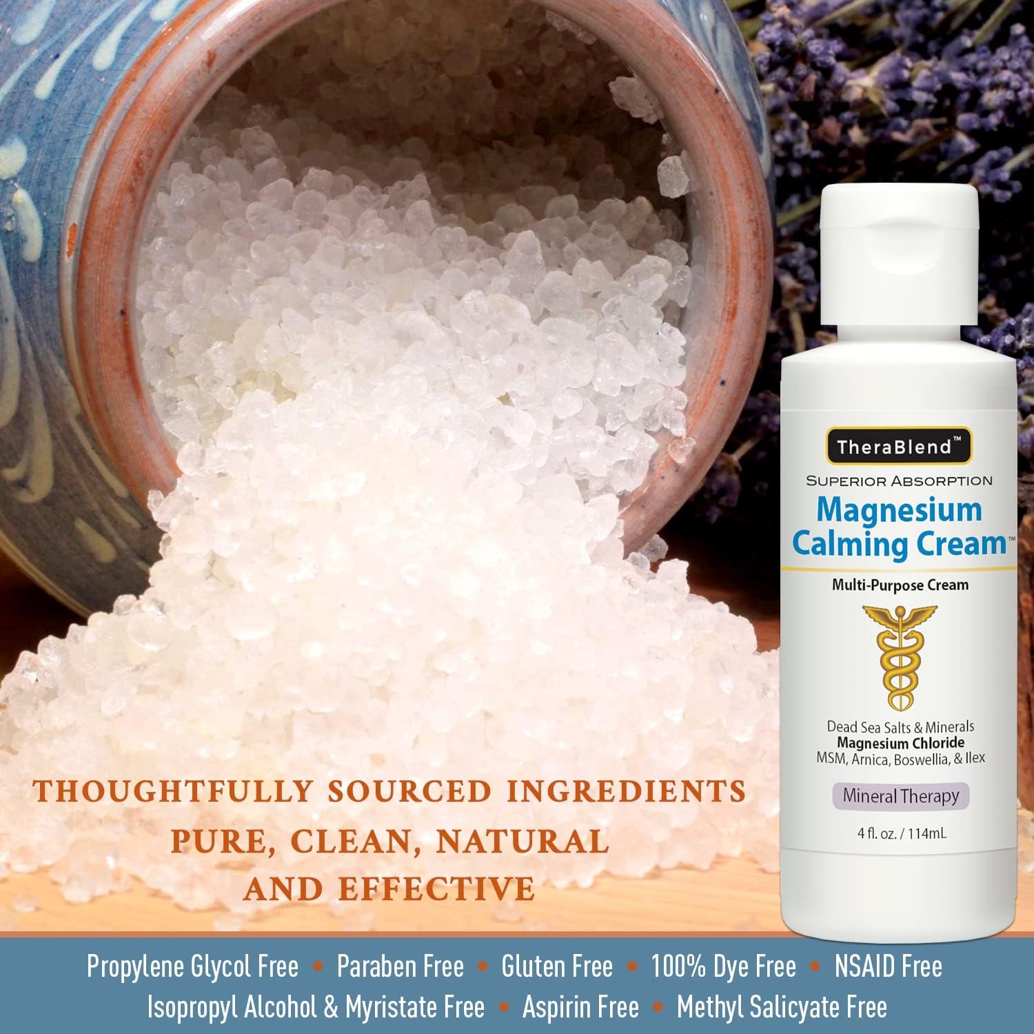 Magnesium Calming Cream 8 Oz