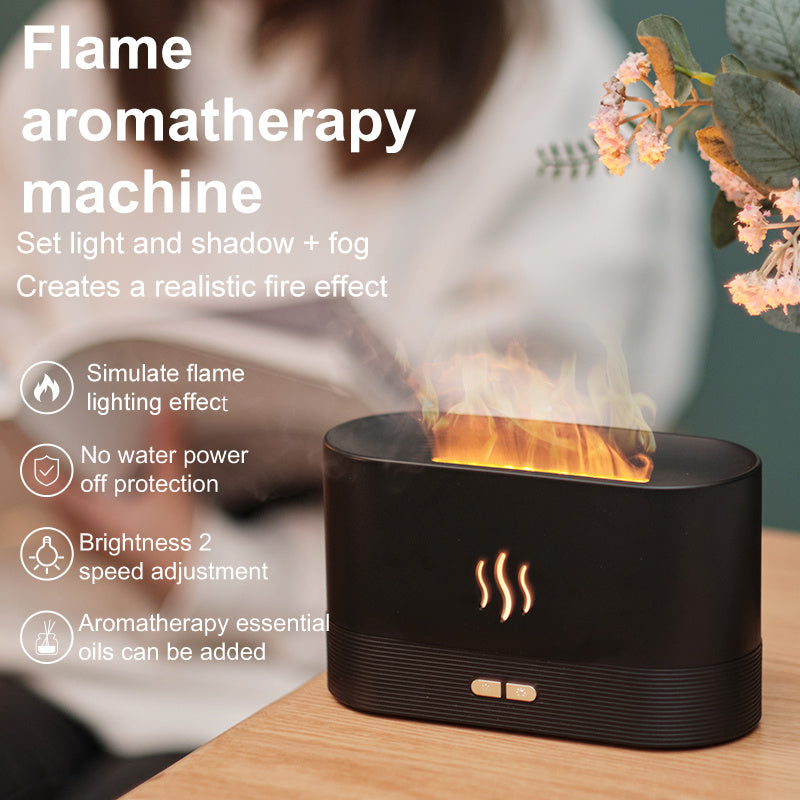 Diffuseur d'arômes avec humidificateur Fire Flame