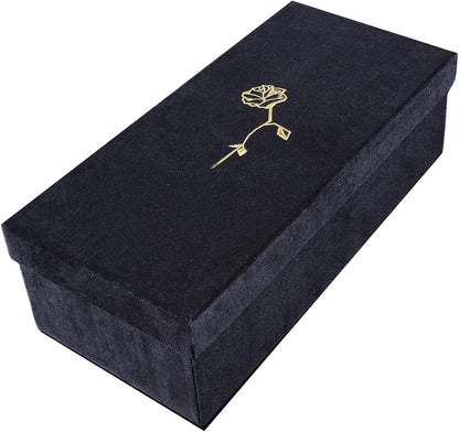 Pearl Collection - Real 24K Gold Dipped Rose - Gift for Her (Crimson Love)