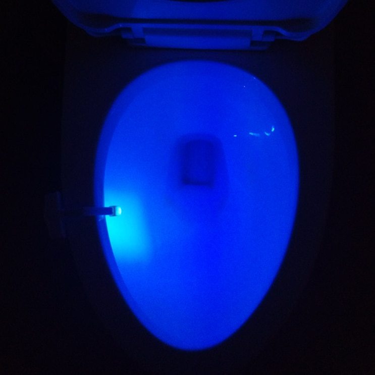 Veilleuse à LED à induction pour toilettes