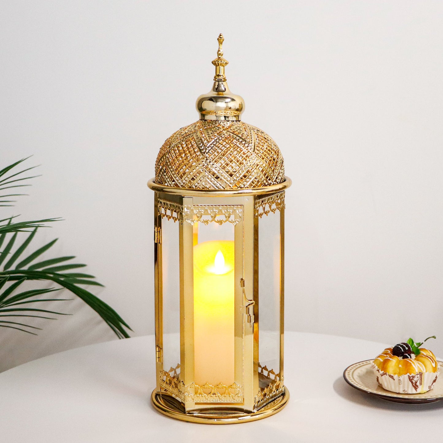 Moroccan Candle Lantern 37cm