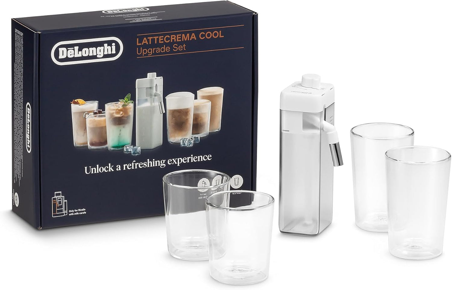 De'Longhi Rivelia Lattecrema Cool Upgrade Set