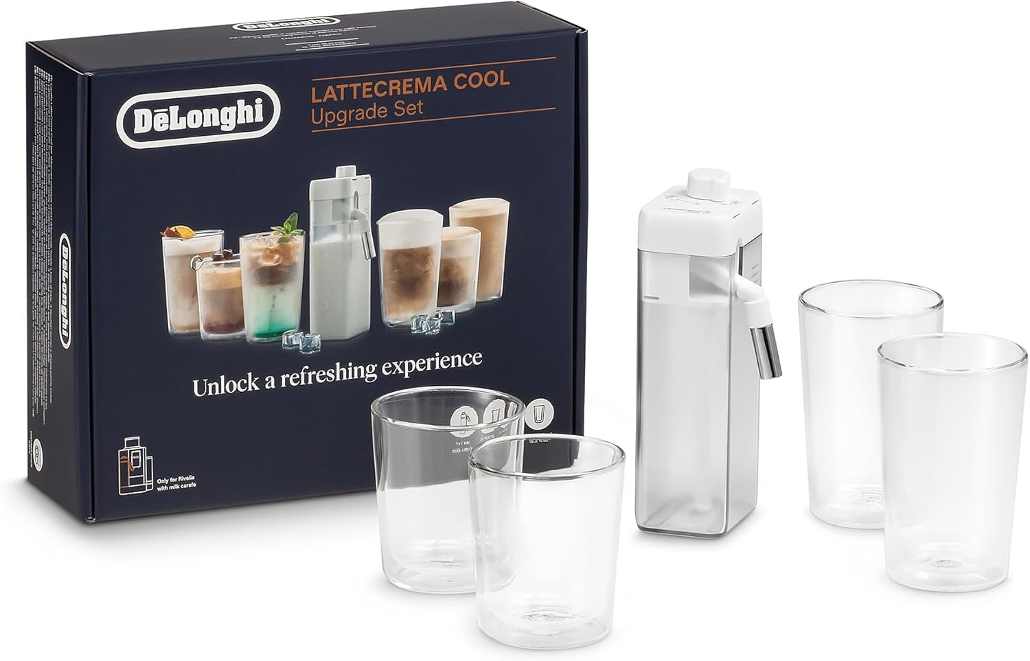 De'Longhi Rivelia Lattecrema Cool Upgrade Set