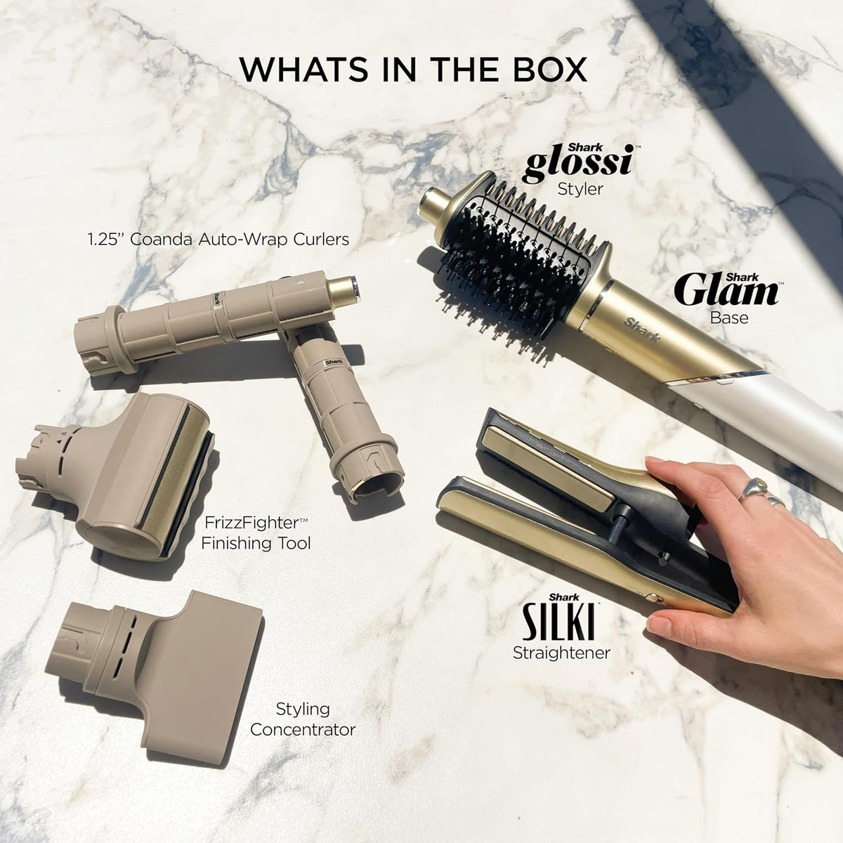 Flexstyle Glam, Ceramic+Powerful Air Styling & Drying System, HD6051S