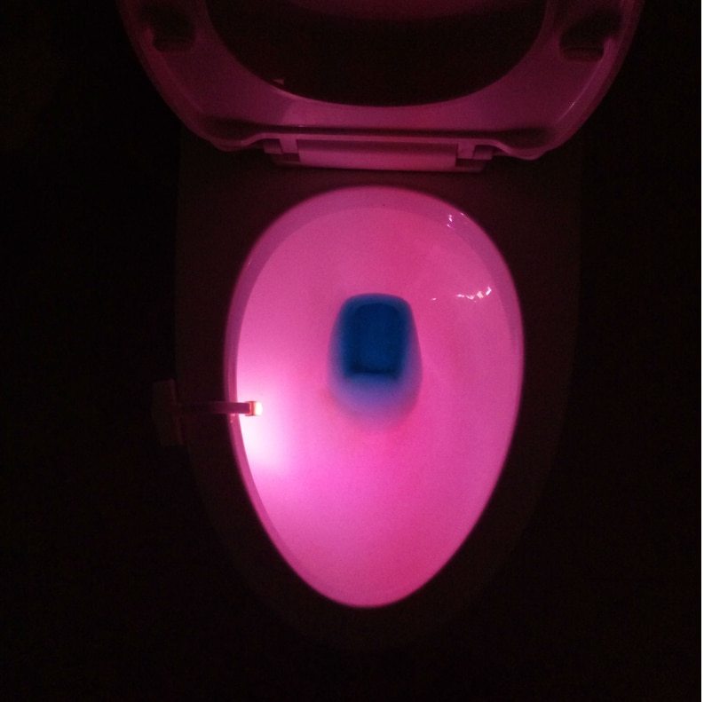 Veilleuse à LED à induction pour toilettes