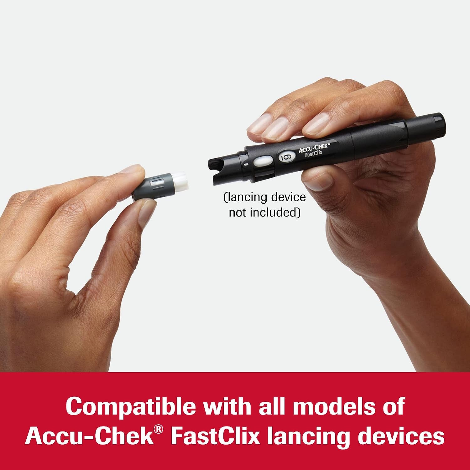 Fastclix Diabetes Lancets for Blood Glucose Testing, 204 Count