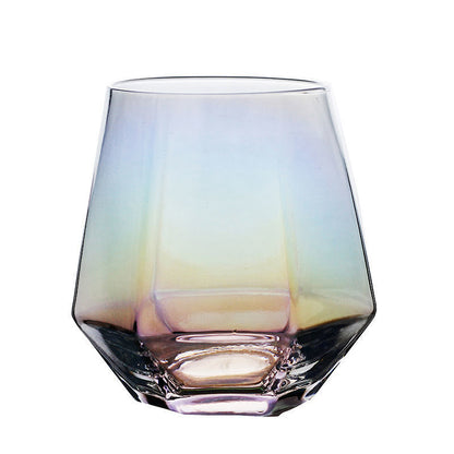 Diamond Shape Multi-Purpose Stemless Drinking Glass