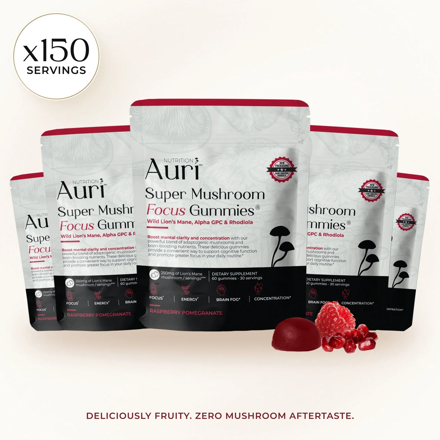 Super Mushroom Focus Gummies®