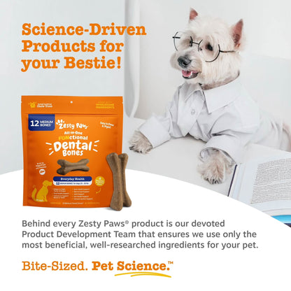 Dental Bones 30Ct for Medium Dogs