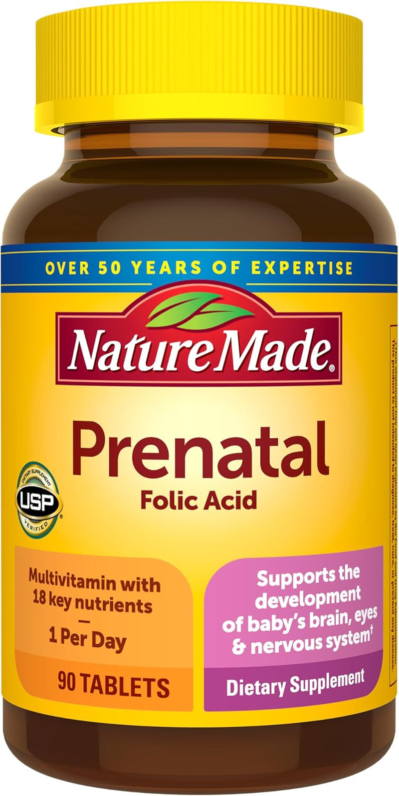 , Prenatal Multi Tablets, 90 Count