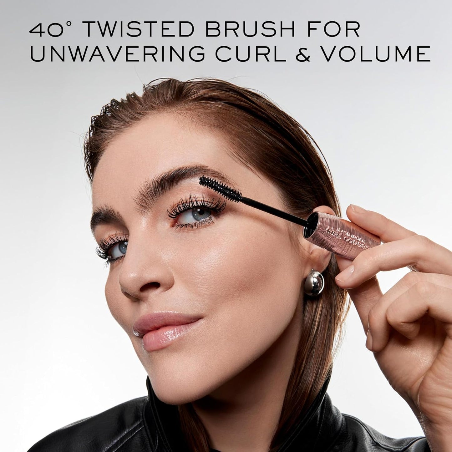 Lancôme Curl Goddess Mascara – Volumizing & Curling Mascara - 01 Black | Volume Mascara for Dramatic Lashes - 1.5X Curl Boost, +800% Volume, 30H Hold - Clump-Free, Weightless & Fanned-Out Lashes