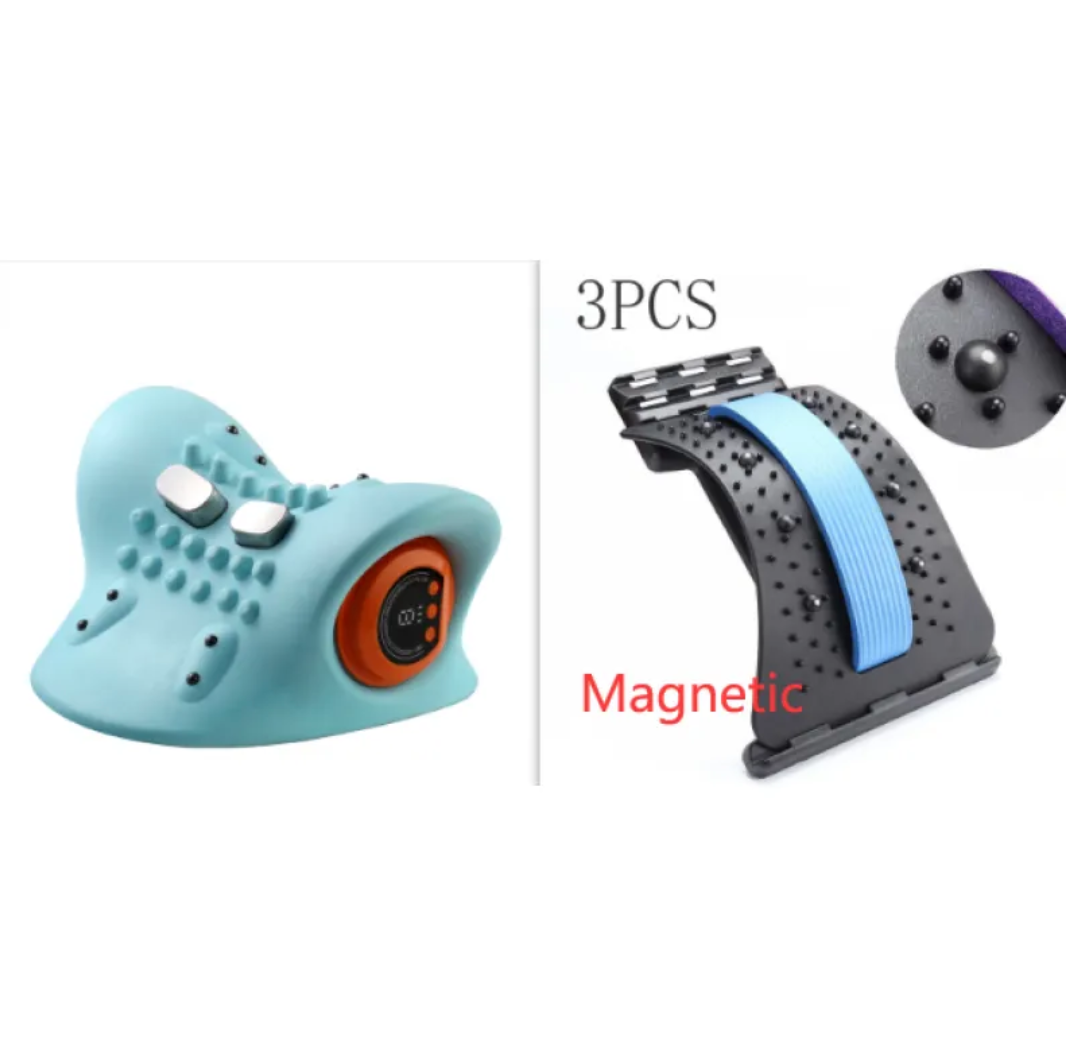 Portable Cervical Spine Relief Neck Massager Pillow