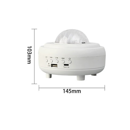 Bluetooth LED Night Light Starry Sky Projector