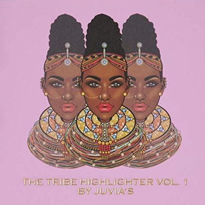 - Tribe Highlighter Vol. 1 - Glow Highlighter Face Makeup Powder - Shimmering Glow Finish Perfect for Cheekbones, Radiant Mineral Shimmer, Illuminating Powder