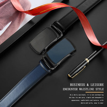 Men Belt Automatic Buckle Belt Fashion Alloy Belts Leather Luxury Belts for Men Business Luxury Designer Clothes