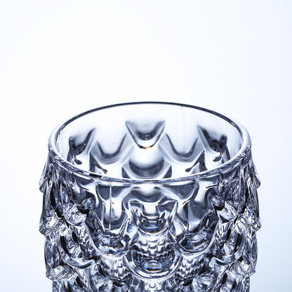 Mermaid Cup with Embossed Glass