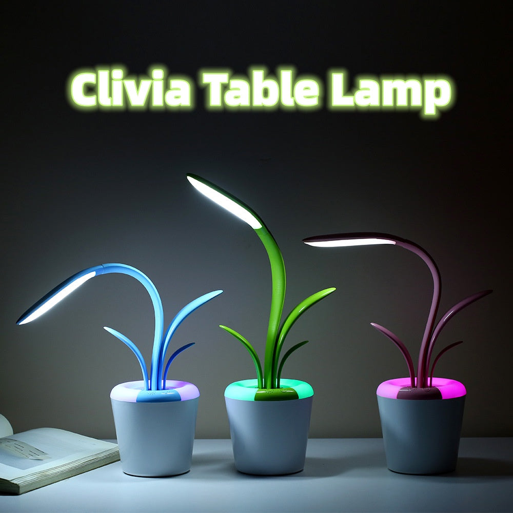 Lampes de bureau modernes USB Protection des yeux Lampe de table LED pour salon Chambre Tables d'appoint Bureau