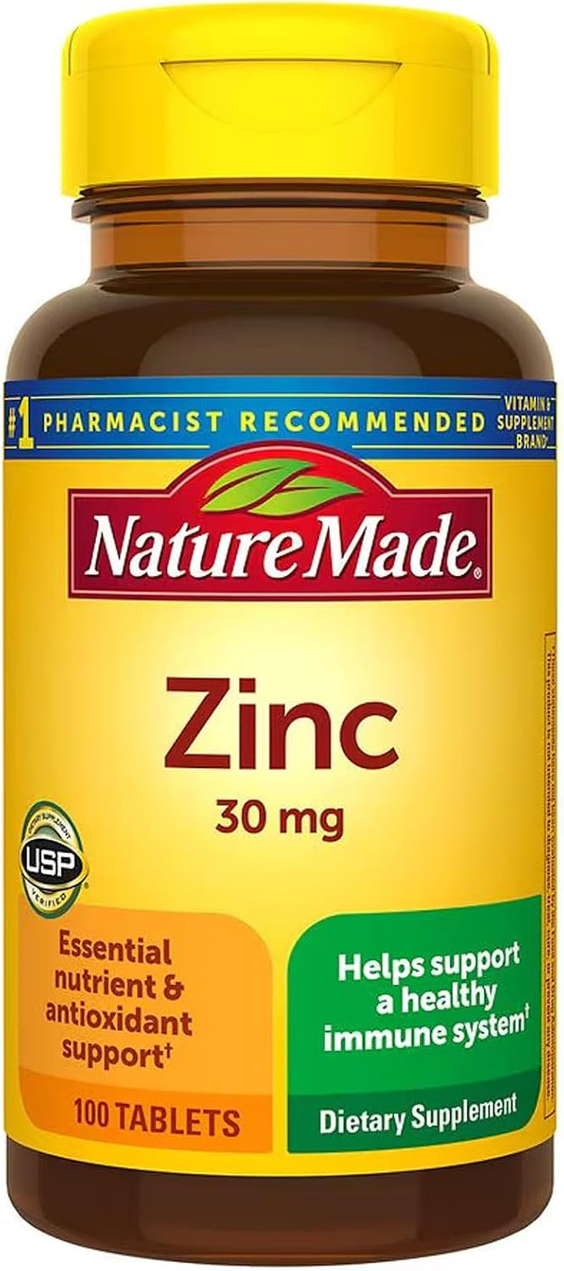 Zinc 30 Mg (Pack of 4)