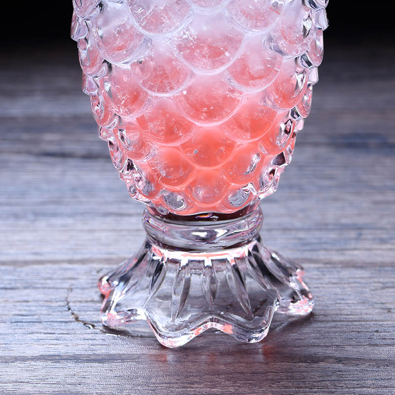 Mermaid Cup with Embossed Glass