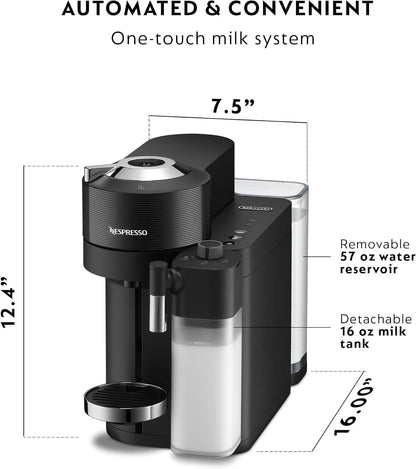 Nespresso Vertuo Lattissima by De'Longhi, Black Descaling Kit