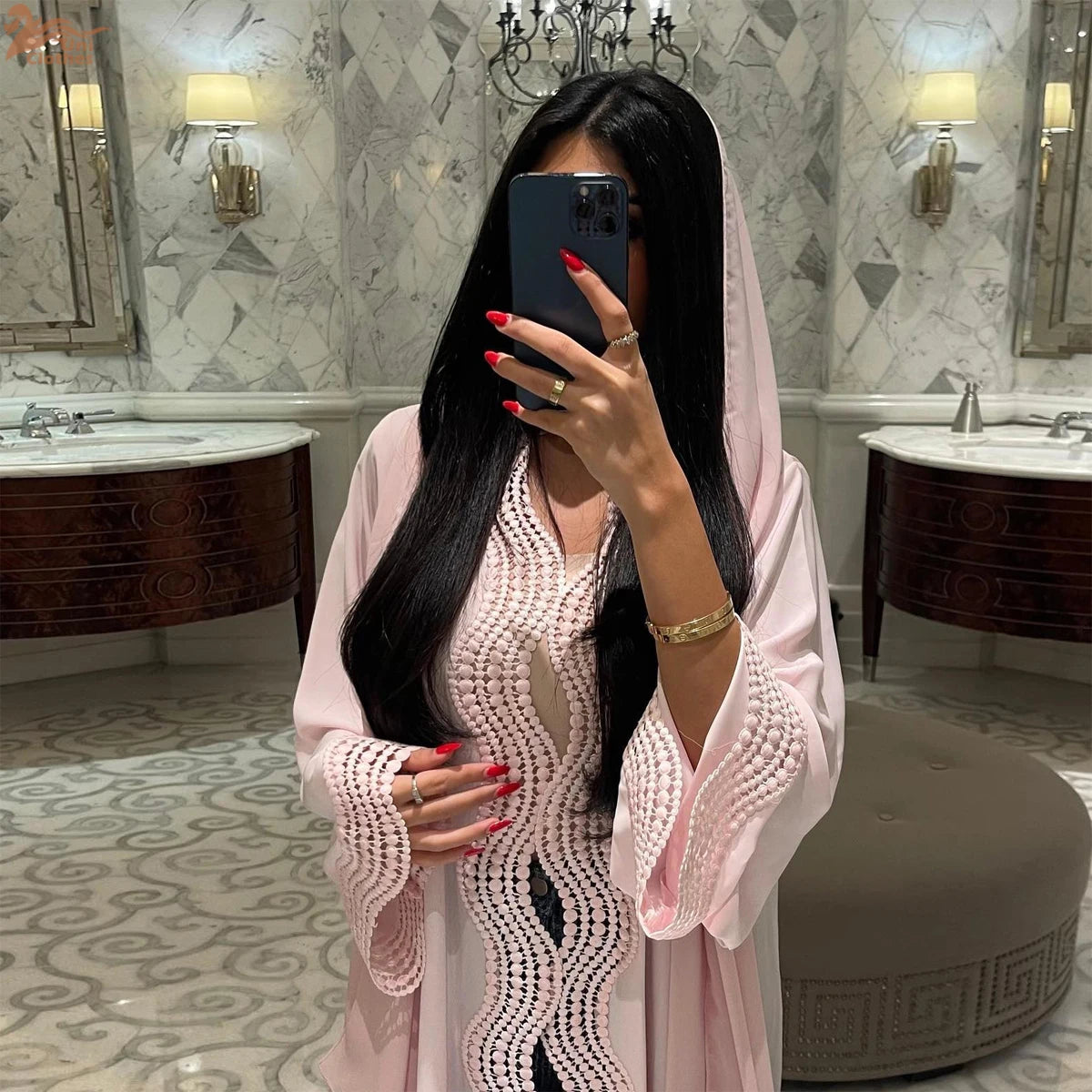 Plain Abaya Kaftan Robe