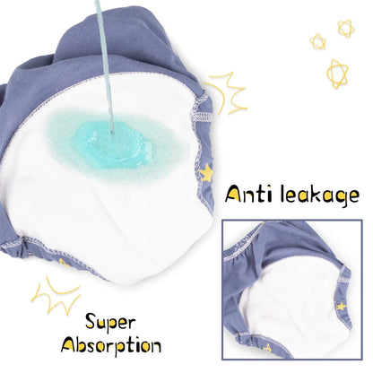 Baby Reusable Potty Training Pants Toddler Cotton Ecological Cloth Diaper Panties Waterproof Washable Nappies Boy Girl Underwear