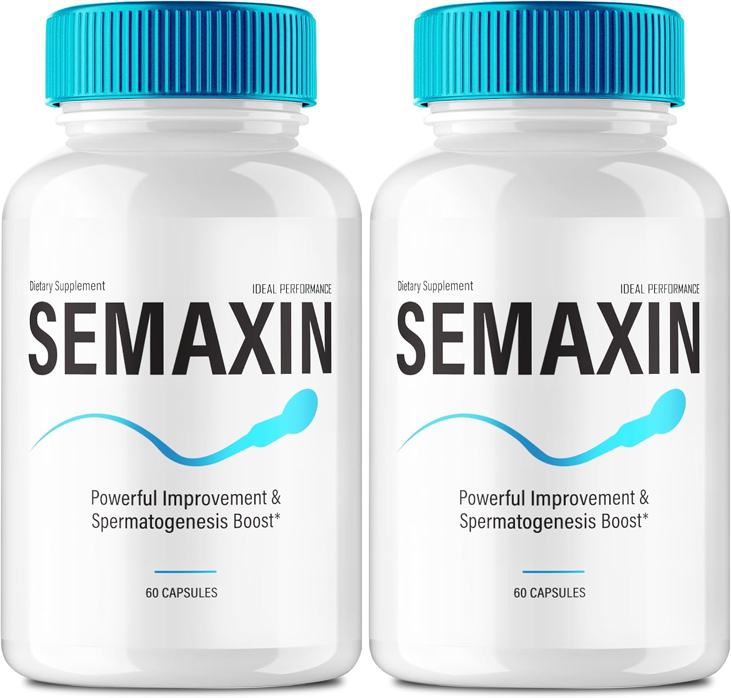 Semaxin Capsules, Official Semaxin Supplement Pills, Overall Health and Wellness Reviews (2 Pack)