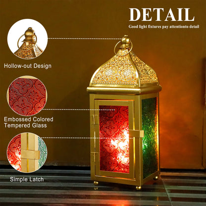Gold Moroccan Lantern