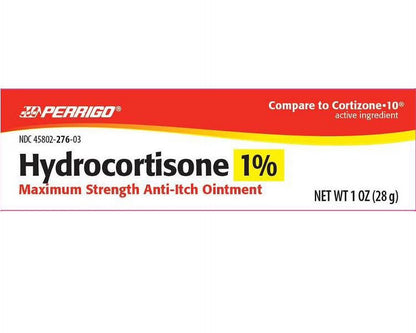 Anti-Itch 1% Hydrocortisone Ointment, 1 Oz.