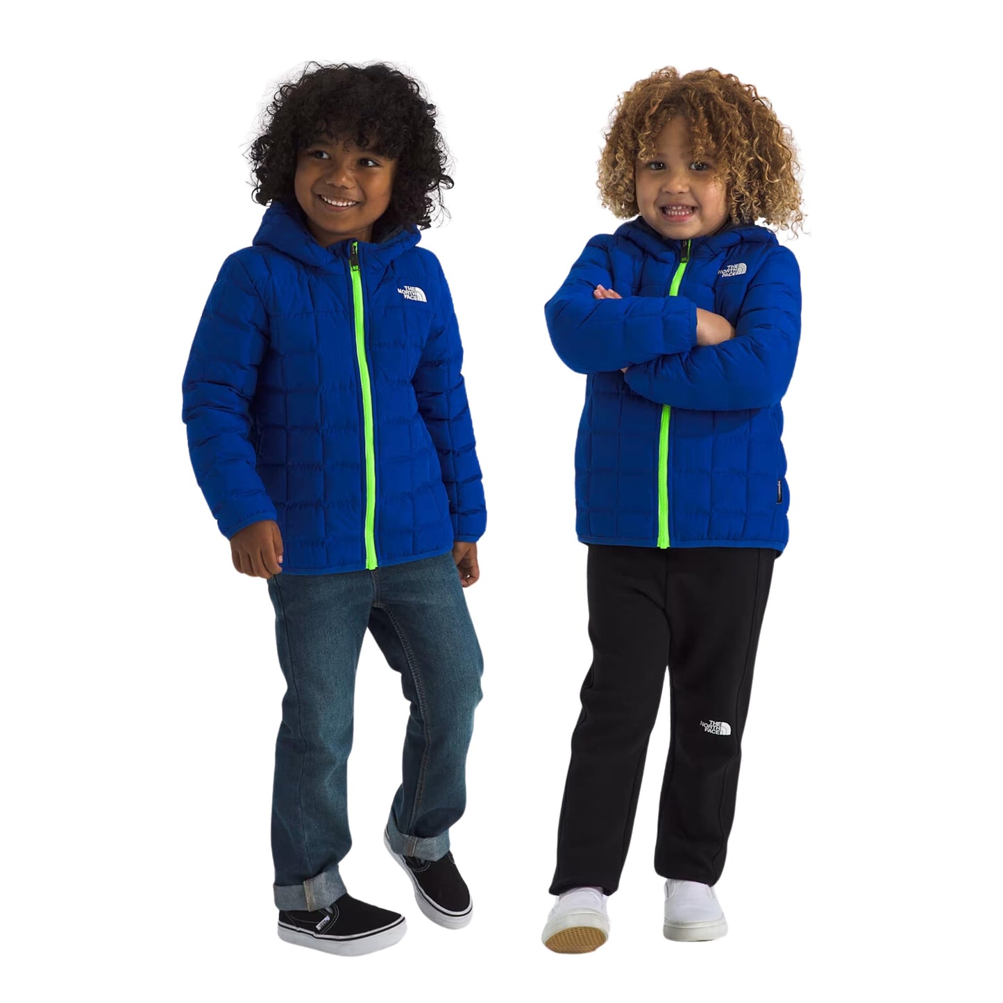 The North Face Kids Reversible Thermoball Insulated Hooded Jacket
