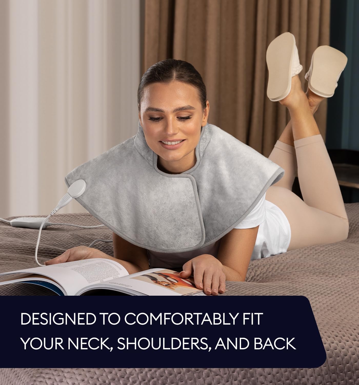 Neck & Shoulders Heating Wrap Lava