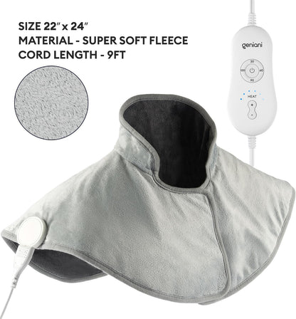 Neck & Shoulders Heating Wrap Lava