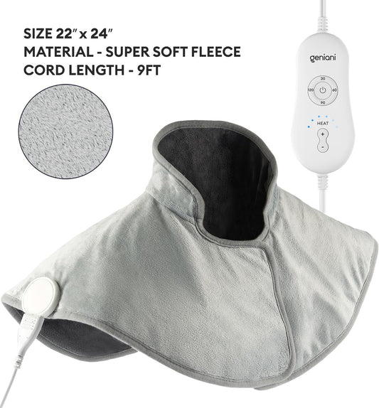 Neck & Shoulders Heating Wrap Lava