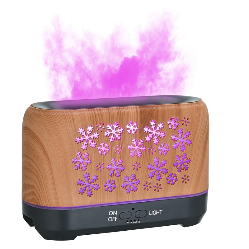 Humidificateur à motif de flocons de neige de Noël