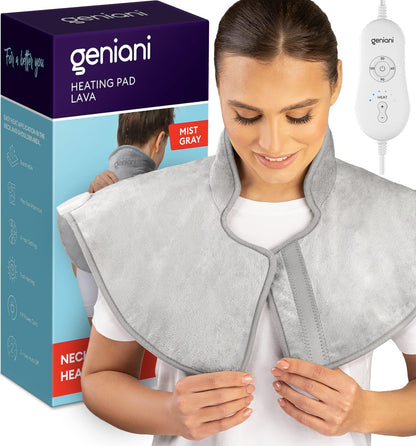 Neck & Shoulders Heating Wrap Lava