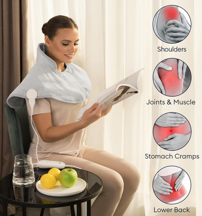 Neck & Shoulders Heating Wrap Lava