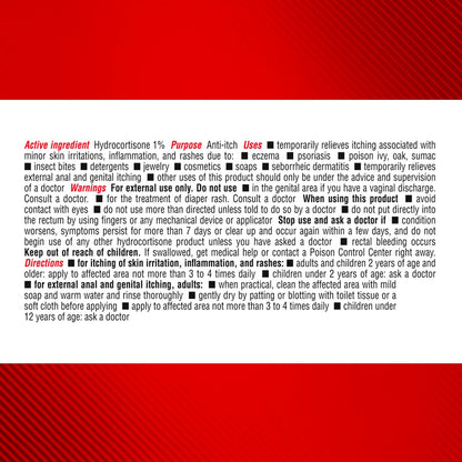 Cortizone-10 Maximum Strength Soothing Aloe Itch Relief Cream, 1% Hydrocortisone, Fast-Acting, Anti-Itch Cream for Bug Bites, Rash, Eczema, Psoriasis, Poison Ivy, Oak, Sumac & More, 2 Oz