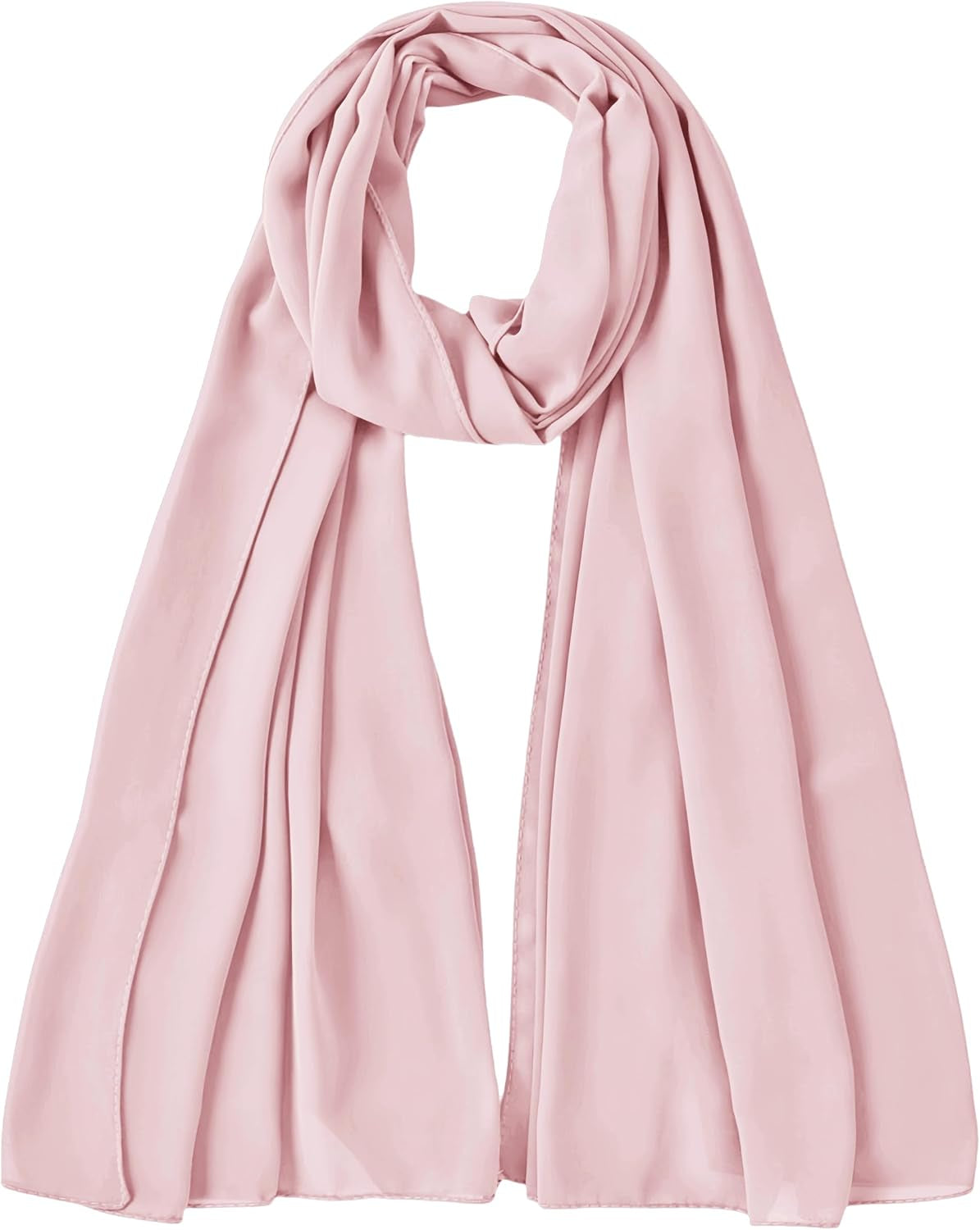Premium Chiffon Hijab Head Scarf Shawl Wrap for Muslim Women Lightweight