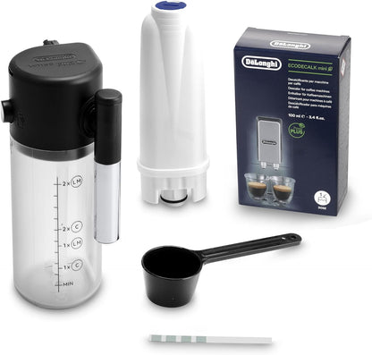 De'Longhi Magnifica Start Automatic Espresso Machine, Milk Frother, Silver | #1 Worldwide Espresso Machine Maker, Hot/Iced, Built-In Grinder, 13 Grind Settings, 5 One Touch Recipes