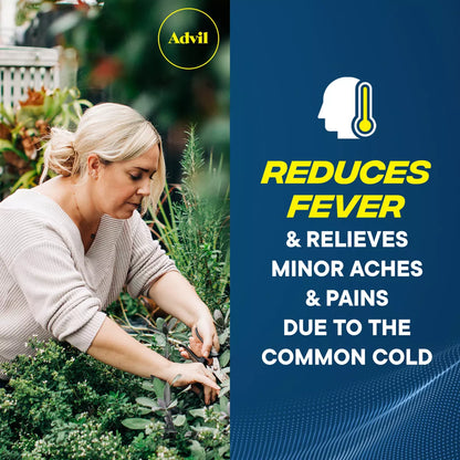Advil Pain Reliever/Fever Reducer Liqui-Gel Minis - Ibuprofen (NSAID)